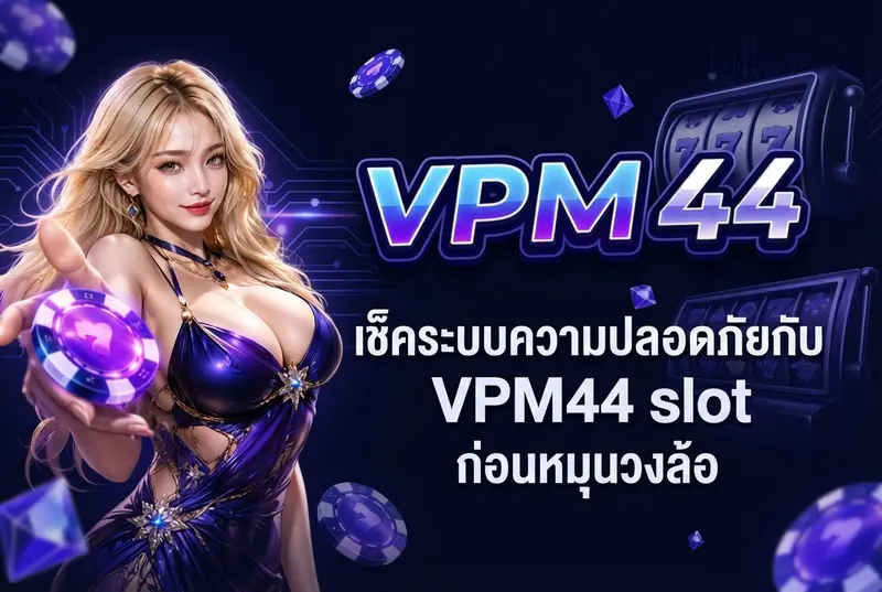 เช็คระบบความปลอดภัยกับ VPM44 slot ก่อนหมุนวงล้อ